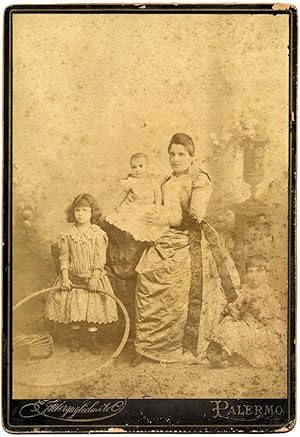 Cabinet extralarge Palermo Woman Girl Toy Child photo Interguglielmi 1890 L218