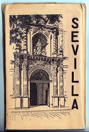 Small album original artwork photo - Sevilla - arts unknown 1940c S669