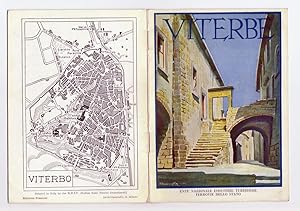 Viterbe Viterbo Ferrovie dello stato Roto-print 1930c state railways Rome L506