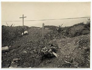 First World War Oslavia Carso Croci Crosses Small original gelatin photo 1915-18