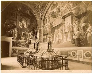 Rome F.lli D'Alessandri N.451 Sala della Concezione Large albumen photo 1870c