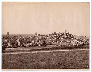 2697 Selinunte Sicily Ruins temples vintage albumen photo 1860c Giorgio Sommer