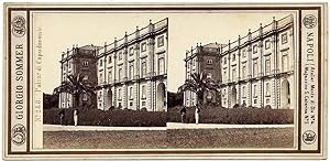 Naples 288 Palazzo di Capodimonte Stereo card Excellent G. Sommer Stereoview S73