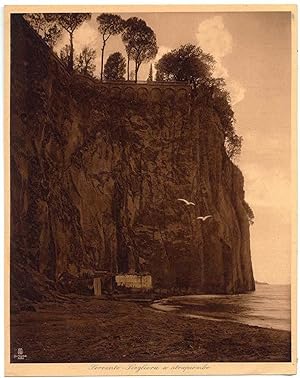 Sorrento Naples Scogliera Sea Large Heliogravure 1908 Lehnert & Landrock XL200