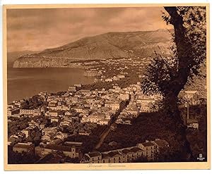 Sorrento Naples Panorama Sea Large Heliogravure 1908 Lehnert & Landrock XL201