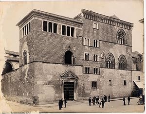 Unknown location Municipal building with street number 22 Italy 1930c L453