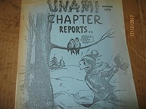 UNAMI Chapter Reports. Winter 1965 Vol. 2, No. 1 "The Voice of the Turtle"