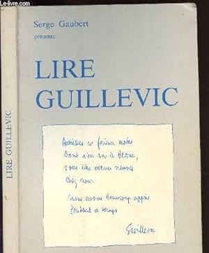 Bild des Verkufers fr LIRE GUILLEVIC zum Verkauf von Le-Livre