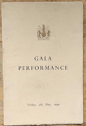 Gala Performance "Les Patineurs" / "Ballabile" Friday, 5th May, 1950