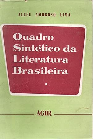 Seller image for Quadro sintetico da literatura brasileira for sale by JP Livres