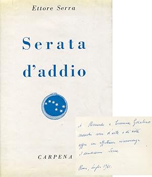 Seller image for Serata d'addio for sale by Studio Bibliografico Marini