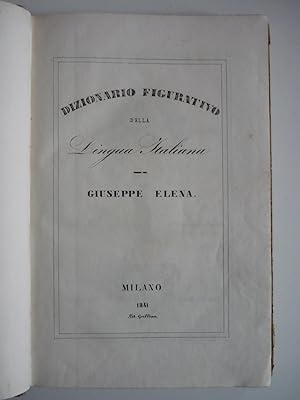 Dizionario figurativo della lingua italiana