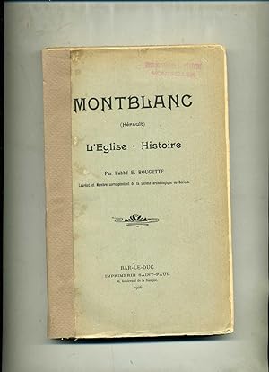 MONTBLANC (Hérault) L'EGLISE - HISTOIRE