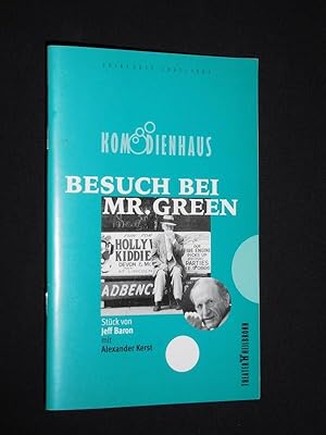 Imagen del vendedor de Programmheft 5 Theater Heilbronn Komdienhaus 2002/03. BESUCH BEI MR. GREEN von Jeff Baron. Insz.: Rolf von Sydow, Bhne/ Kostme: Thomas Pekny. Mit Alexander Kerst und Guido Kleineidam a la venta por Fast alles Theater! Antiquariat fr die darstellenden Knste