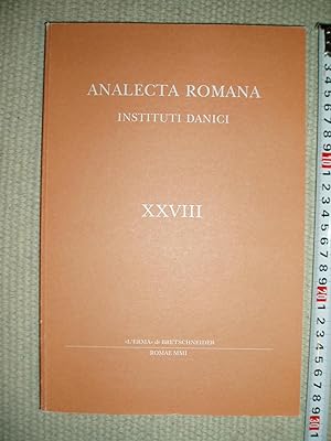Image du vendeur pour Analecta Romana Instituti Danici : XXVIII mis en vente par Expatriate Bookshop of Denmark