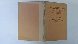 Imagen del vendedor de Mystere a Menton a la venta por Goldstone Rare Books