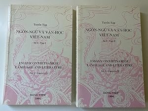 Seller image for Ngon-Ngu Va Van-Hoc Viet-Nam (Essays on Vietnamese Language and Literature) So 2, Tap I & II (Signed by Nguyen Khac Kham) for sale by M.S.  Books