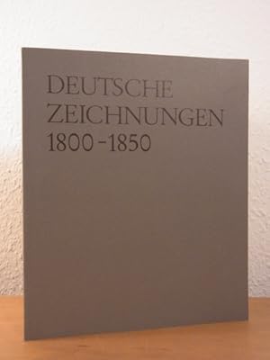 Image du vendeur pour Deutsche Zeichnungen 1800 - 1850 aus der Sammlung Winterstein. Ausstellung zum 100. Todestag Friedrich Overbecks, Museen fr Kunst und Kulturgeschichte der Hansestadt Lbeck, 11. Mai - 27. Juli 4969 mis en vente par Antiquariat Weber