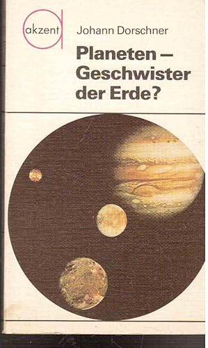 Bild des Verkufers fr Planeten - Geschwister der Erde ? zum Verkauf von Antiquariat Jterbook, Inh. H. Schulze