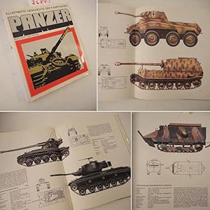 Bild des Verkufers fr Panzer. Illustrierte Geschichte der Kampfwagen * mit O r i g i n a l - S c h u t z u m s c h l a g zum Verkauf von Galerie fr gegenstndliche Kunst