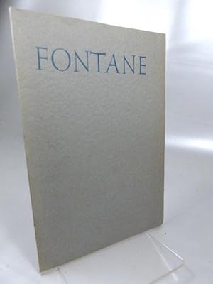 Fontane. - 31. Heft aus der Sammlung Deutsche Gedichte. Herausgegeben von : Deutsche Akademie Mün...