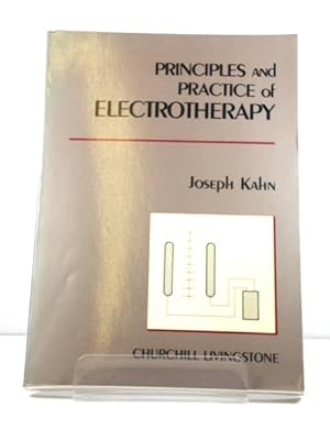 Bild des Verkufers fr Principles and Practice of Electrotherapy zum Verkauf von PsychoBabel & Skoob Books