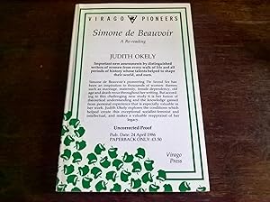 Image du vendeur pour Simone De Beauvoir (Pioneers) mis en vente par Peter Pan books