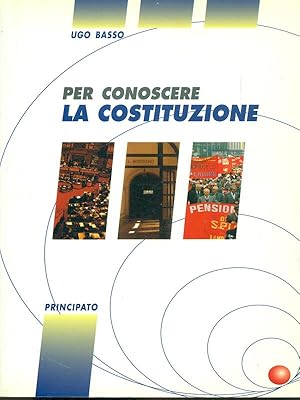 Immagine del venditore per Per conoscere la Costituzione venduto da Librodifaccia