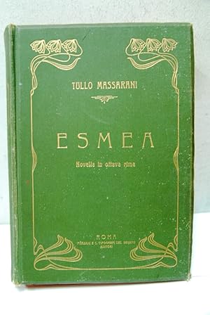 Seller image for Esmea novella in ottava rima for sale by STUDIO PRESTIFILIPPO NUNZINA MARIA PIA