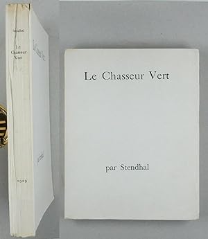 Image du vendeur pour Le Chasseur Vert, gravures de J.-E. Laboureur. mis en vente par Daniel Thierstein