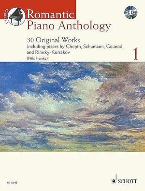 Bild des Verkufers fr Romantic Piano Anthology 1: 30 Original Works [With CD] zum Verkauf von AHA-BUCH GmbH