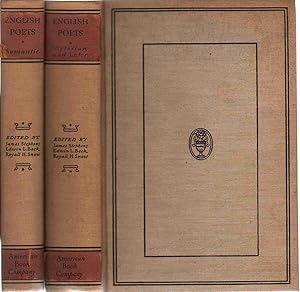 Immagine del venditore per ENGLISH POETS: Romantic, Victorian, and Later in Two Volumes venduto da The Avocado Pit