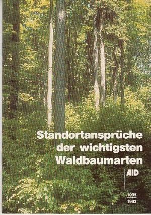 Bild des Verkufers fr Standortansprche der wichtigsten Waldbaumarten. zum Verkauf von Buchversand Joachim Neumann