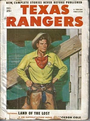 TEXAS RANGERS: December, Dec. 1952 ("Land of The Lost")