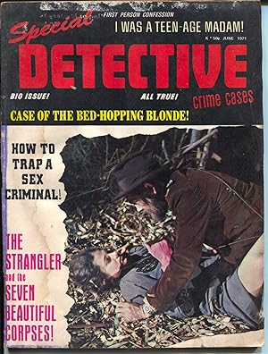 Seller image for Special Detective Crime Cases 6/1971-Jalart-teenage madam-Mafia revolt-FR for sale by DTA Collectibles