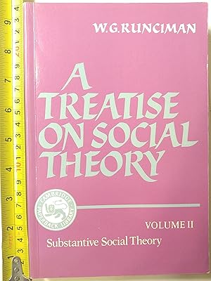 Immagine del venditore per A Treatise on Social Theory (Volume 2) venduto da Early Republic Books