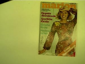 Kleider mit Blumenmuster + Hosenanzug aus Wolle + Kleider mit Blumemmuster. marion - Nr. 1/1978, ...