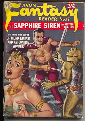 Bild des Verkufers fr Avon Fantasy Reader #17 1951-Spicy Good Girl Art-pulp fiction-Bradbury-VG/FN zum Verkauf von DTA Collectibles