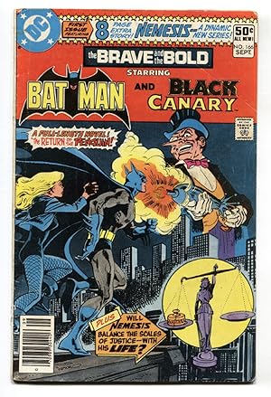 Immagine del venditore per Brave And The Bold #166 1980- Batman- 1st appearance of NEMISIS venduto da DTA Collectibles