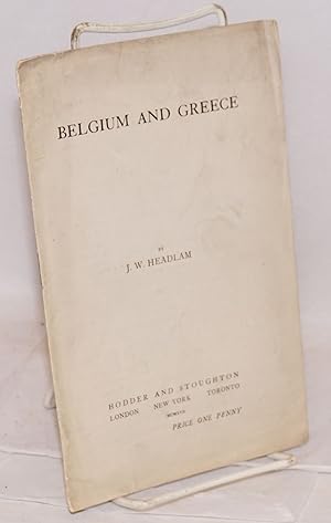 Seller image for Belgium and Greece for sale by Bolerium Books Inc.
