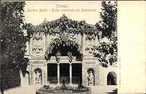 Ansichtskarte / Postkarte Firenze Florenz Toscana, Giardino Boboli, Grotta architettata dal Buont...