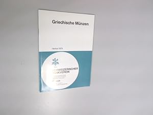 Seller image for Griechische Mnzen. Angebot zu festen Preisen, Herbst 1975. for sale by Antiquariat Bookfarm