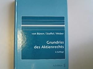 Seller image for Grundriss des Aktienrechts. for sale by Antiquariat Bookfarm