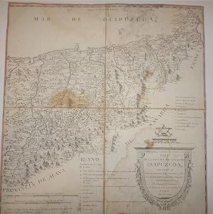 Mapa de la M.N. y M.L. Provincia de Guipúzcoa, construido sobre las memorias de los naturales, y ...