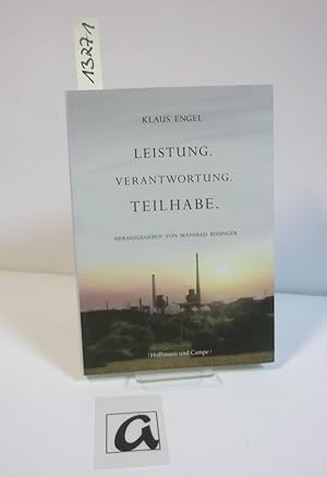 Imagen del vendedor de Leistung. Verantwortung. Teilhabe. Ausgewhlte Artikel, Interviews und Reden aus den Jahren 2010 bis 2012. a la venta por AphorismA gGmbH