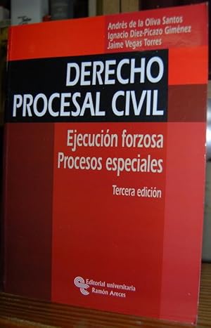 Imagen del vendedor de DERECHO PROCESAL CIVIL. EJECUCION FORZOSA. PROCESOS ESPECIALES. Revisado y actualizado a 30 de septiembre de 2005 a la venta por Fbula Libros (Librera Jimnez-Bravo)