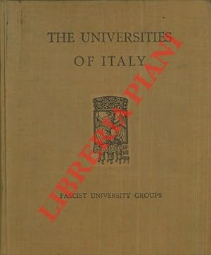 Image du vendeur pour The Universities of Italy. mis en vente par Libreria Piani