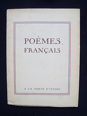 Seller image for Pomes franais - for sale by Le Livre  Venir
