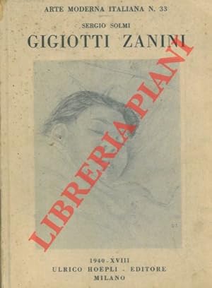 Bild des Verkufers fr Gigiotti Zanini. zum Verkauf von Libreria Piani