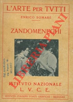 Imagen del vendedor de Zandomeneghi. a la venta por Libreria Piani